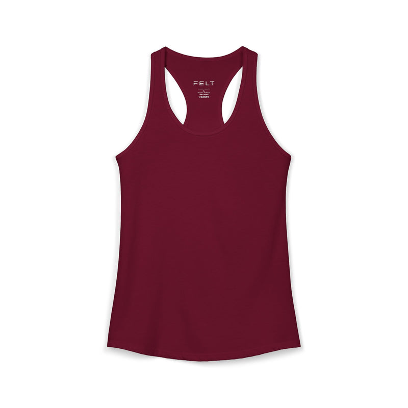 FELT Core Women's Racerback Tank | Workout Tank Top