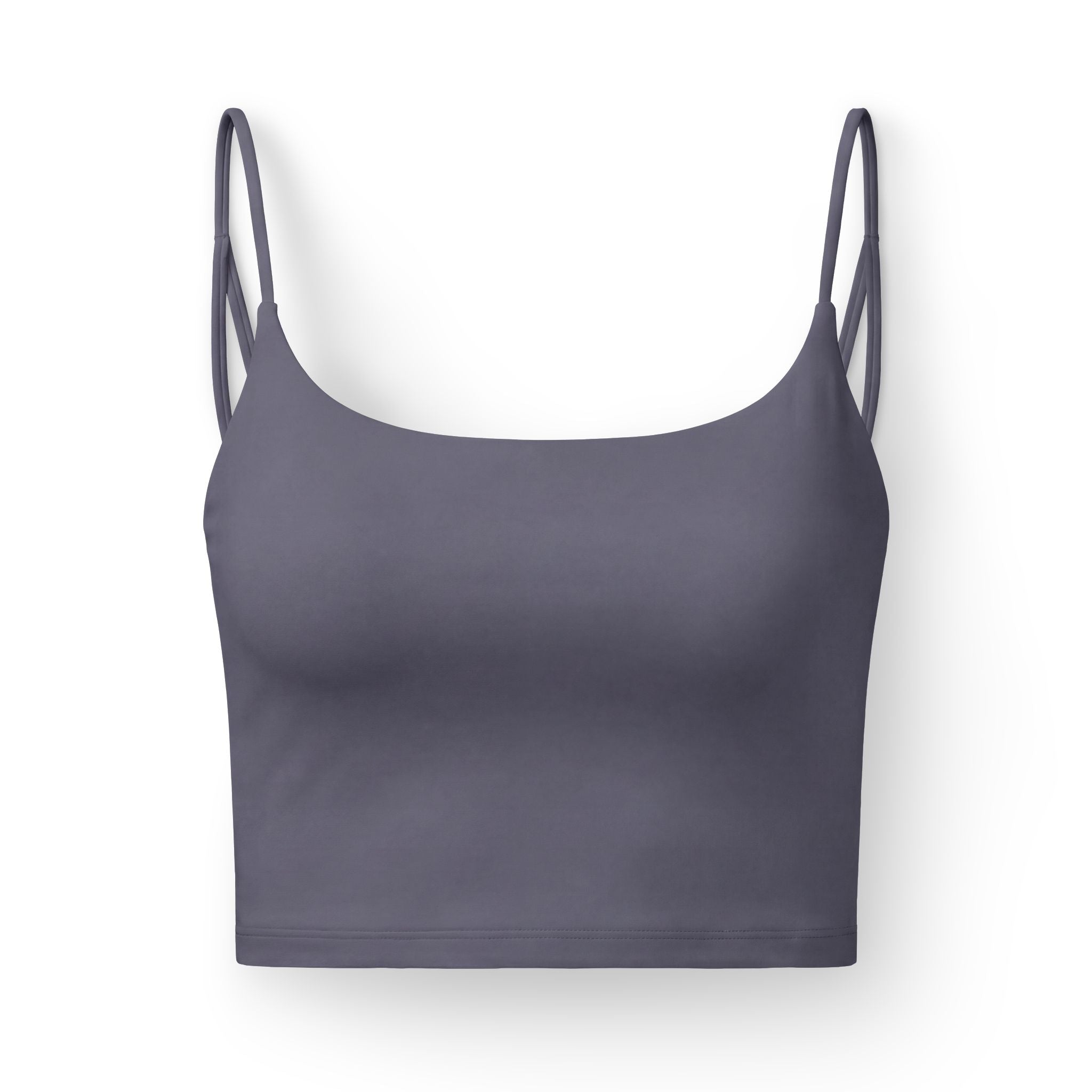 FELT Women's Strappy Sports Bra – Medium Support Crop Top