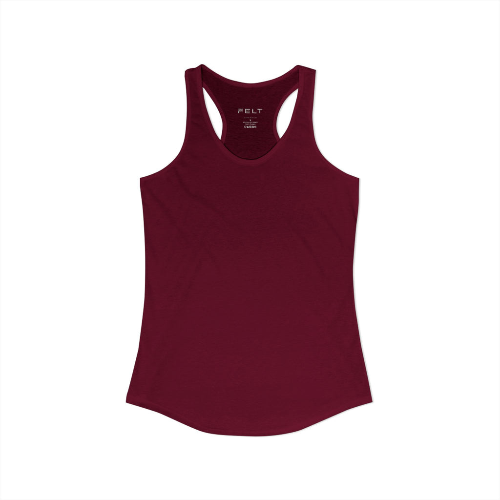 FELT Core Women's Racerback Tank | Workout Tank Top