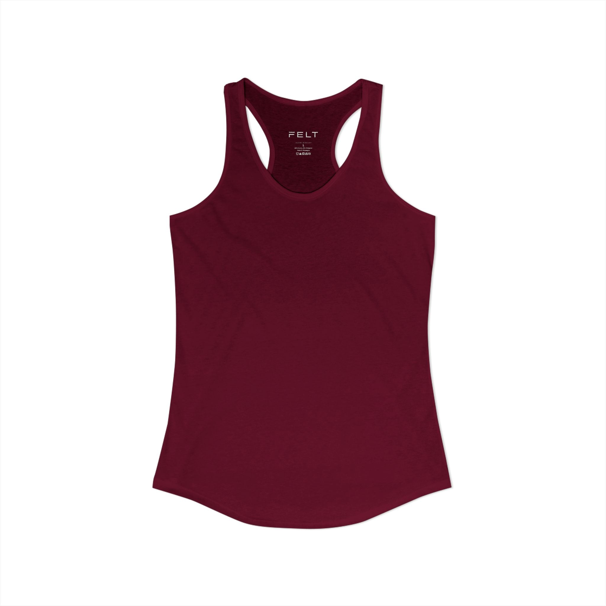 FELT Core Women's Racerback Tank | Workout Tank Top