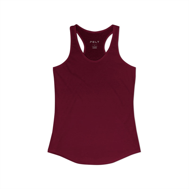 FELT Core Women's Racerback Tank | Workout Tank Top