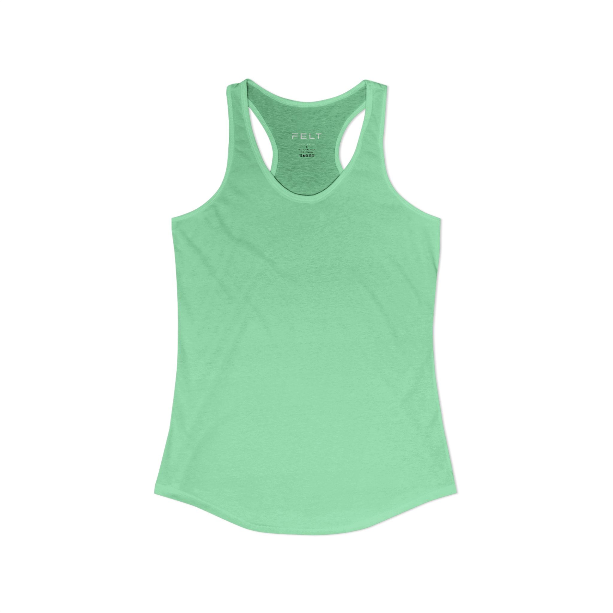 FELT Core Women's Racerback Tank | Workout Tank Top
